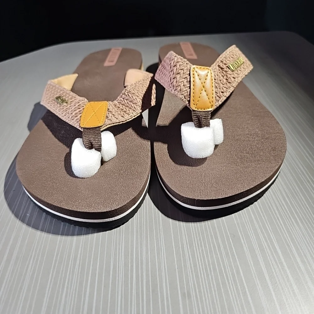 UBXRIN‎ Flip Flops Size 47 (US 13) Men's Comfort Beach Thong Sandals New